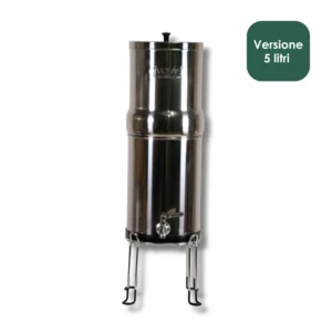 Eivavie unità di filtrazione acqua a gravità da 5 litri