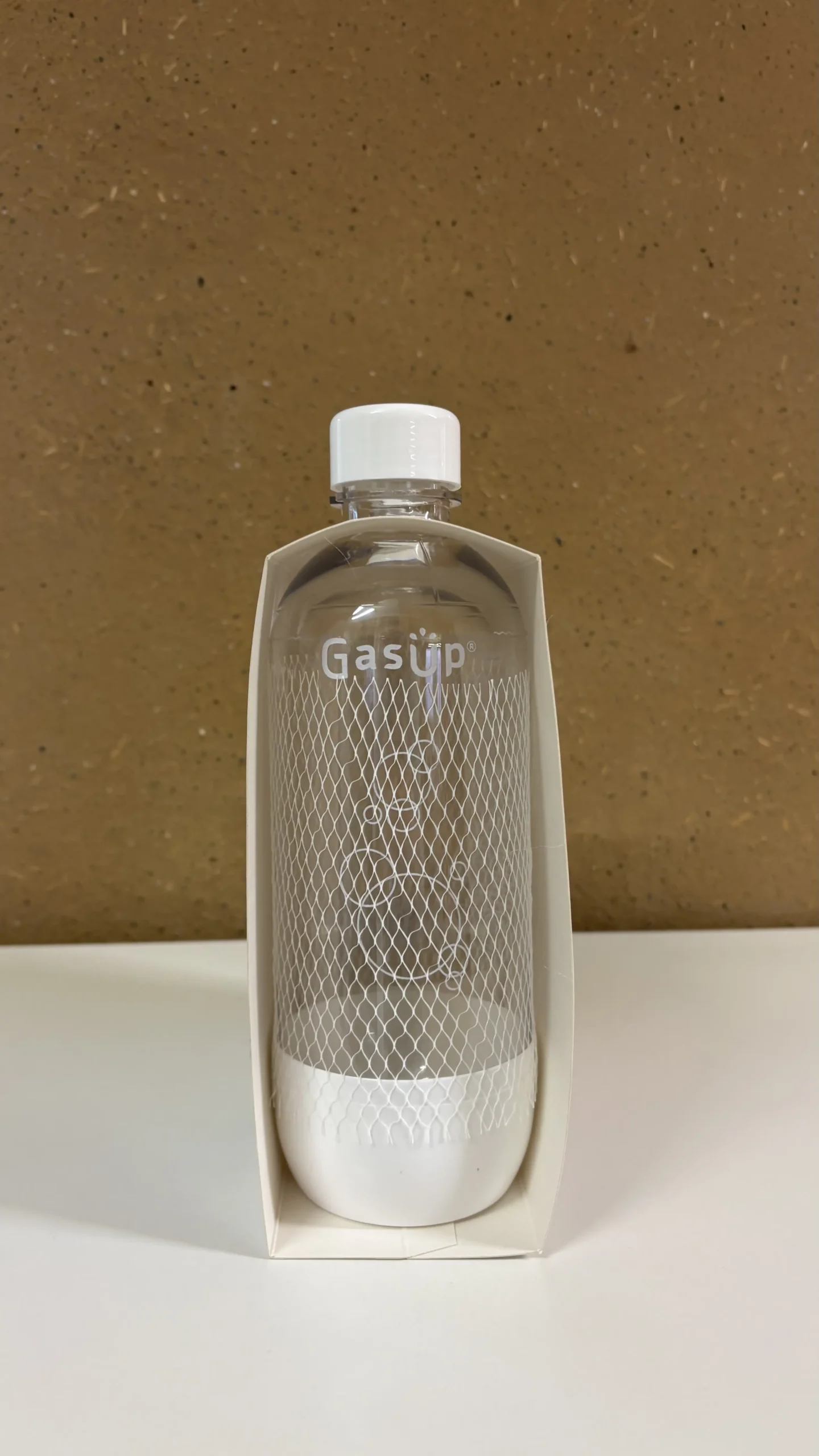 Set di 2 Bottiglie Gas-Up da 1 Lt. per gasatore bianco (White)