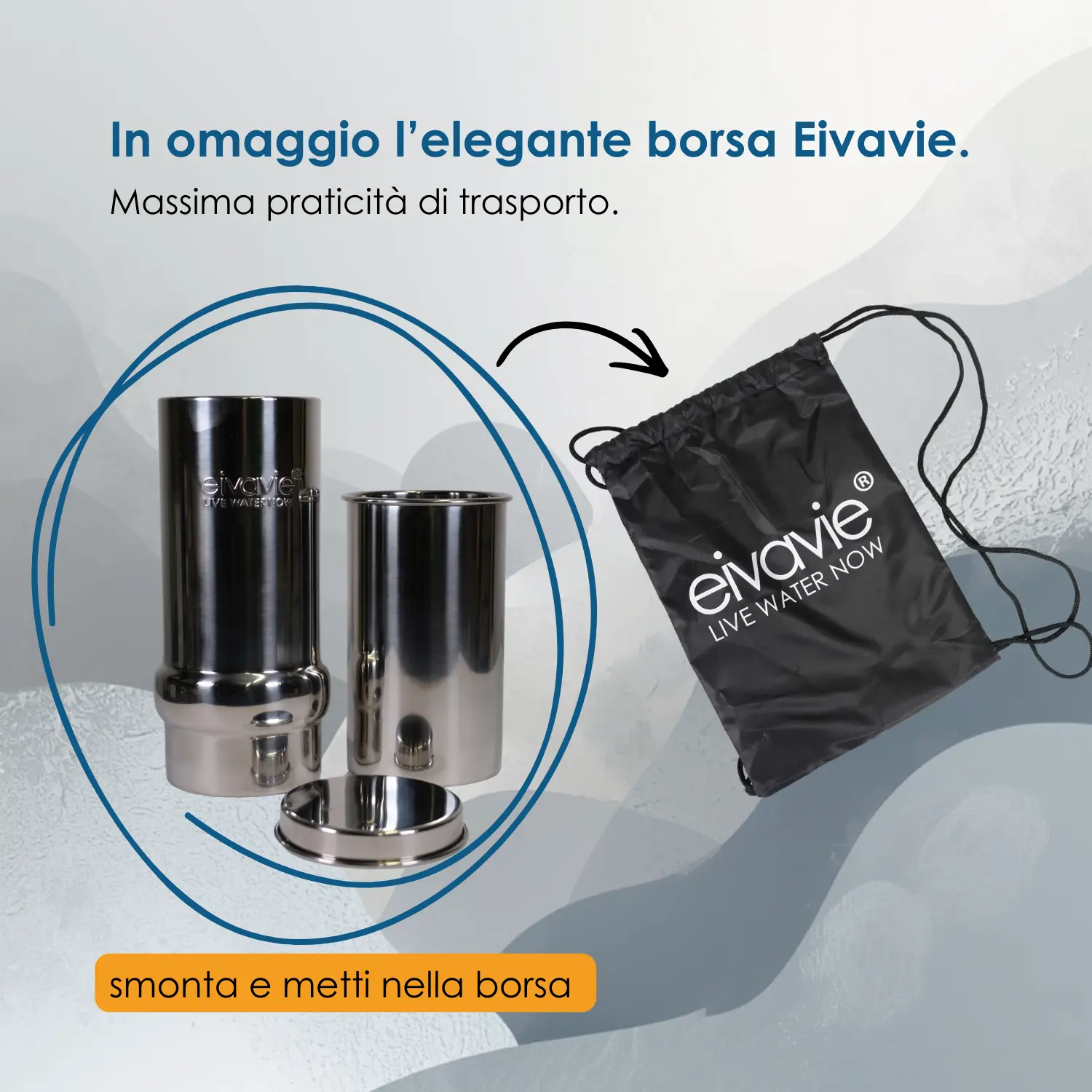 unità di filtrazione acqua a gravità da 1 litro @eivavie_3