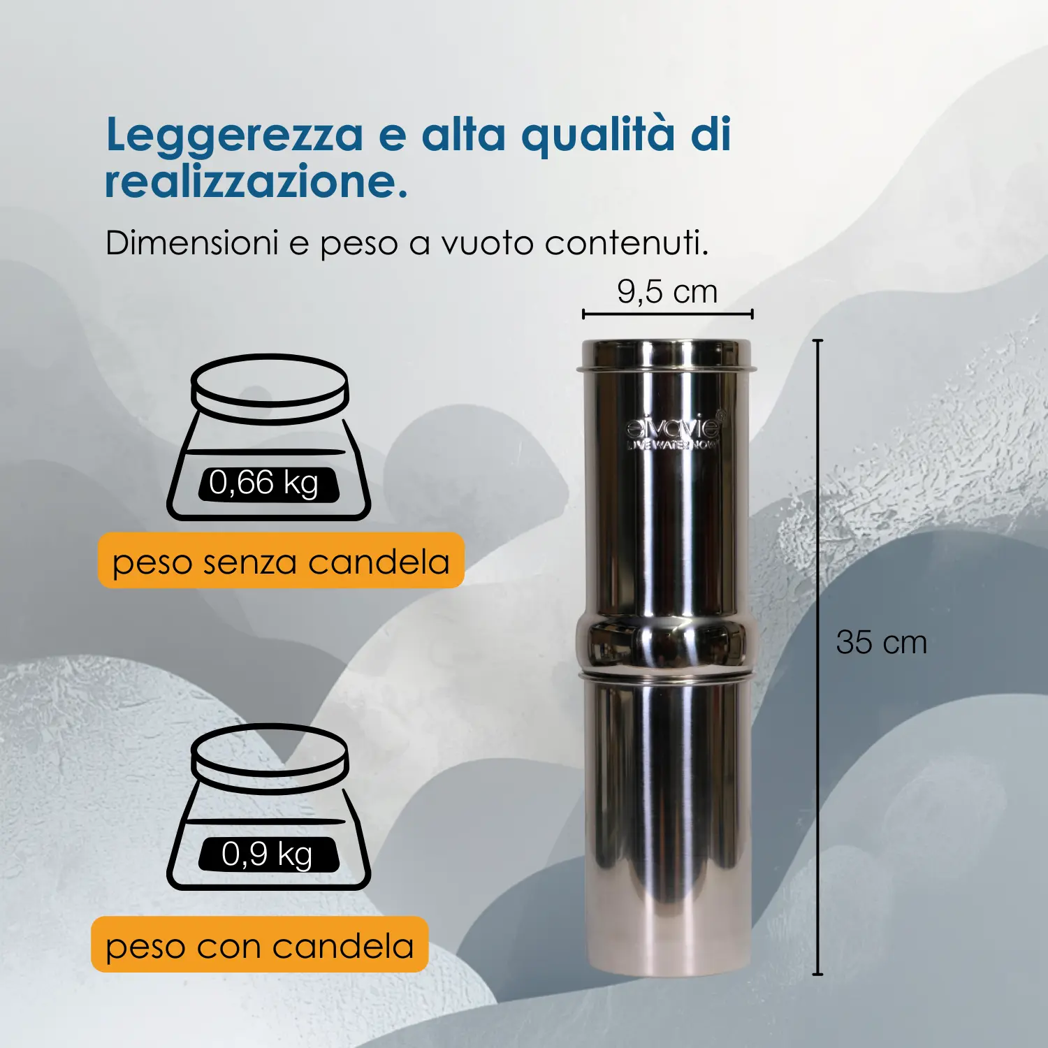 unità di filtrazione acqua a gravità da 1 litro @eivavie_4